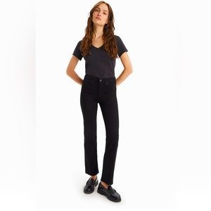 DKNY Black Straight Black Hybrid Jeans.